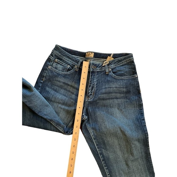 LV Jeanswear Jeans Women Size 15/16 Black Denim Bootcut leg Mid Rise Ramie Blend - Picture 4 of 6